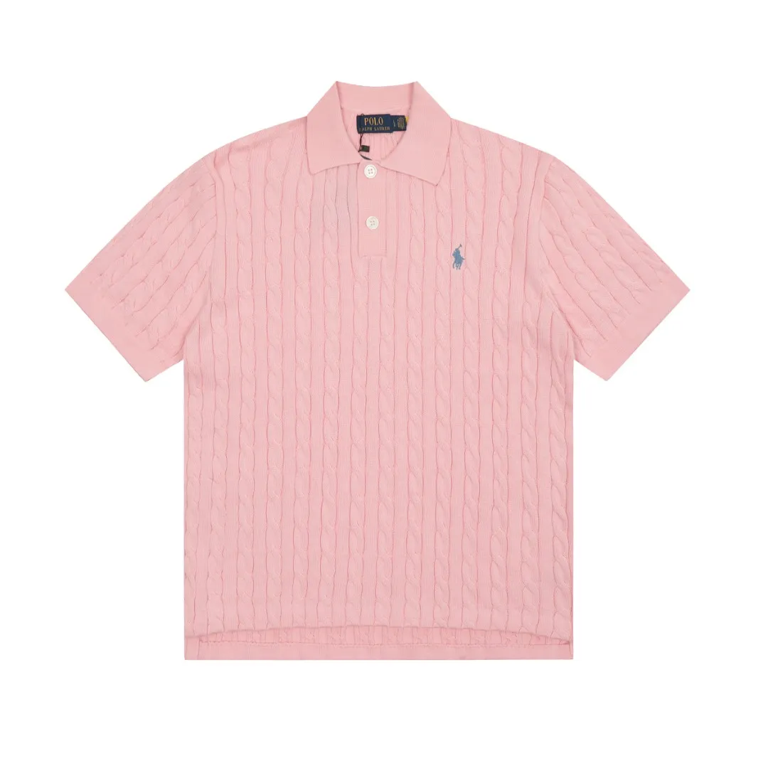 🅿️176 "Top quality" Style number: DS022# (not off the shelves all year round) [Ralph Lauren POLO lapel solid color pony embroidered logo knitted short sleeves] ✅Ralph Lauren Ralph Lauren classic basic versatile all-season cardigan knitted short sleeves ✅Main supplier platform live broadcast Wholesale entities Replenish when out of stock Not off the shelves ✅ZP quality 1:1 version Scan the code to enter the GF website Counter quality ✅Details and quality are the only one in Guangzhou. Imported quality cotton yarn focuses on high-end and cost-effective. Needless to say good quality. ✅The version is restored to the original order. The maximum size can be worn up to 160 pounds. Loose, comfortable and stress-free.